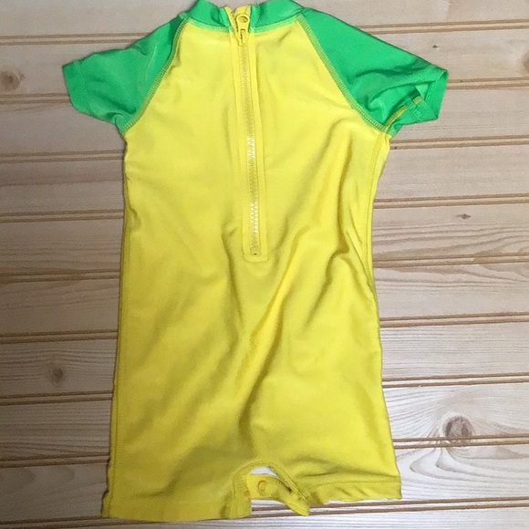 Wave Zone One Piece Jumping Happy Frog Child Unisex Swimsuit 24 Months - Picture 3 of 9